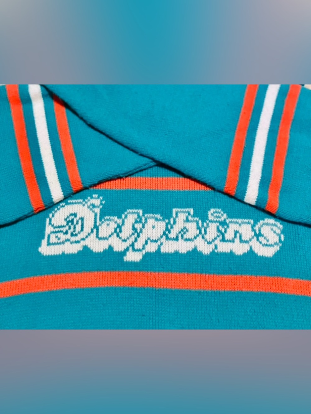 Vintage NFL Cliff Engle Pro Line Miami Dolphins Wool Sweater Men’s S 1980s